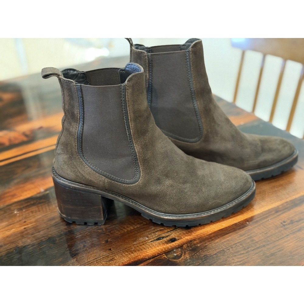 Thursday Boots Co Women's 9 Brown Suede Heel Platform Boot